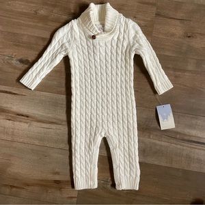 Aspen Kids Knit Footie with Hat
